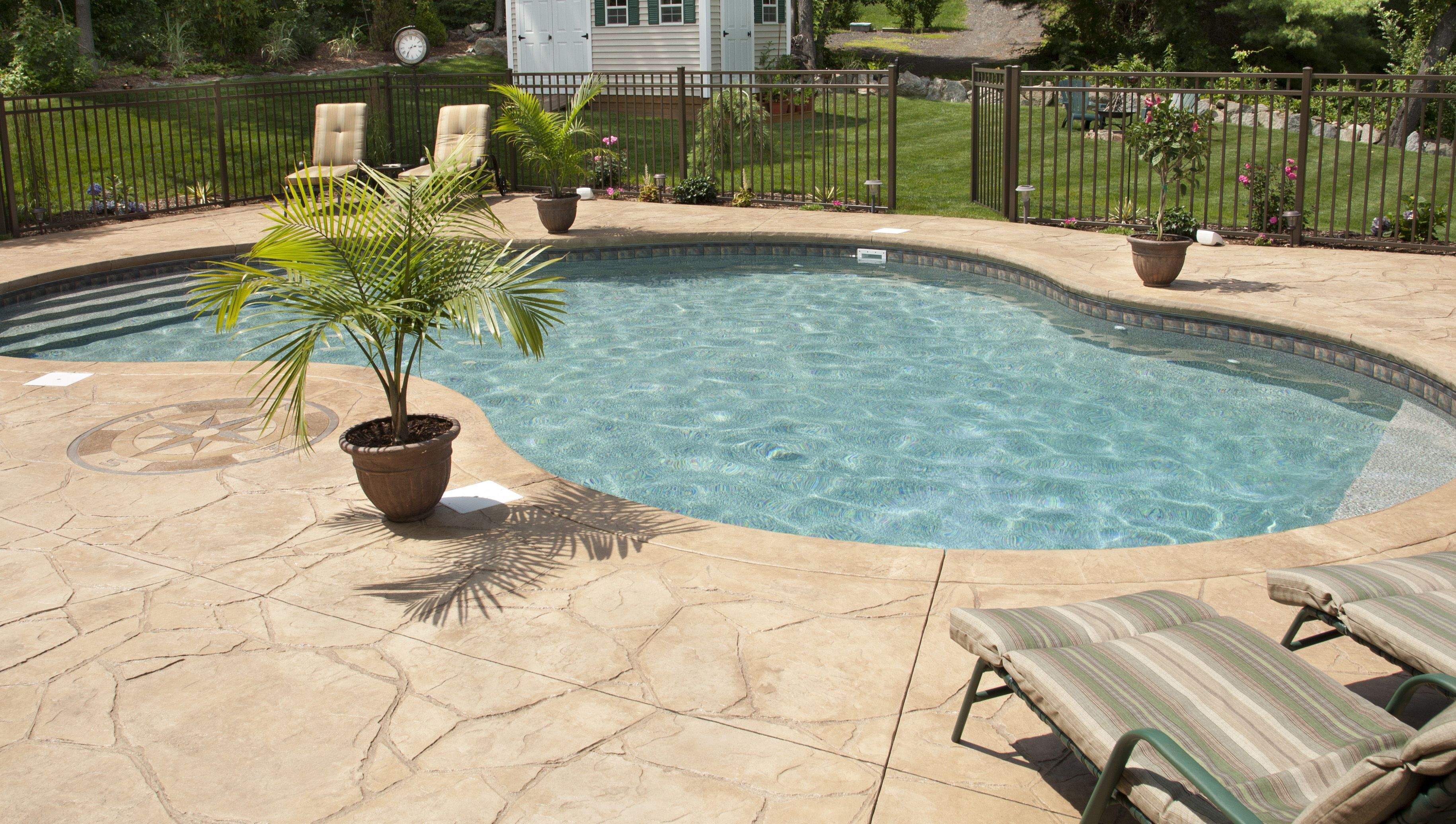 Stamped Concrete Pool Deck Contractors Near Me Peterlaporta